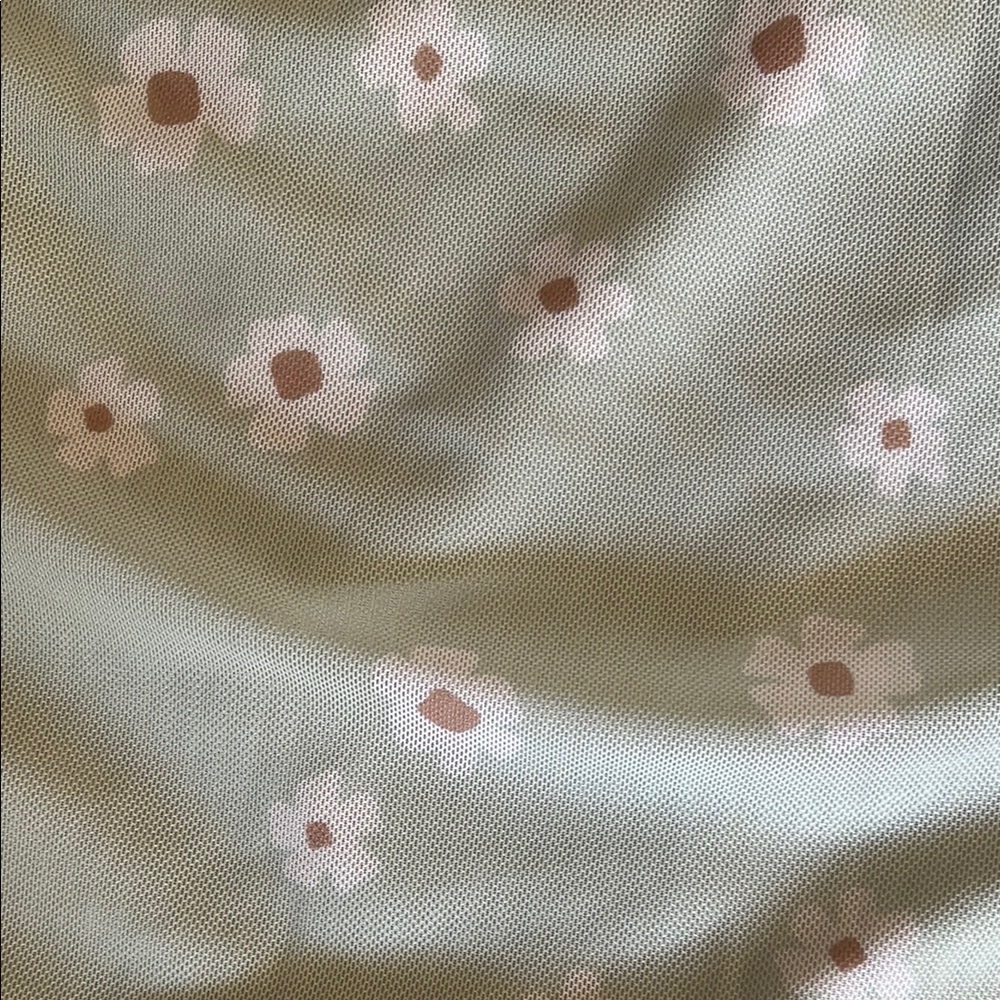 Pastel Mesh Midi Skirt - Picture 4 of 8